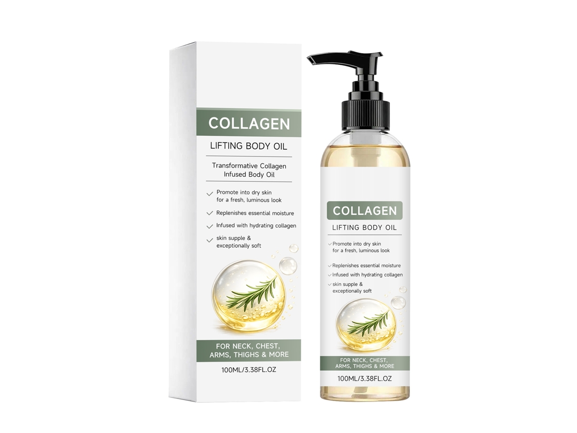 Óleo Corporal Hidratante LAXISCREED com Colágeno para Pele Refrescada e Nutritiva