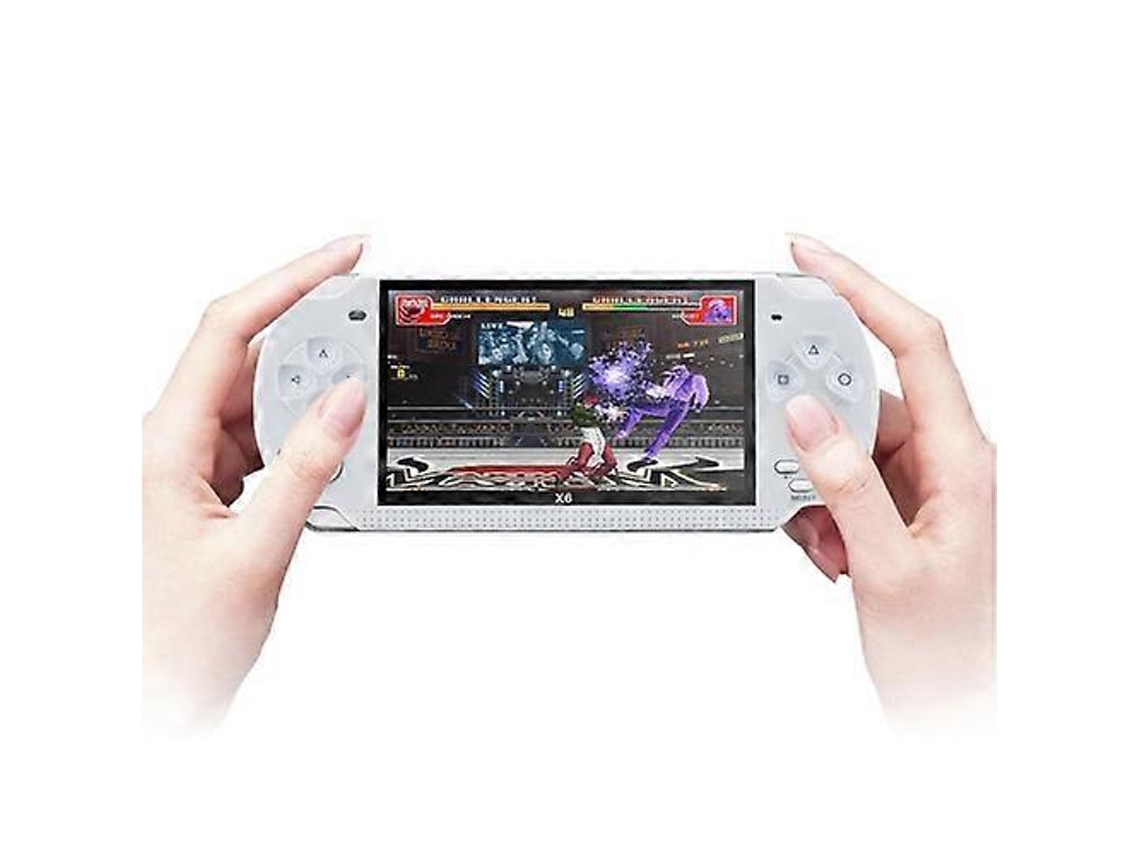 Console De Jogos Portátil X6 Retro Com Tela De 4,3 Polegadas E Câmera De 3 Mp Ly Ebike
