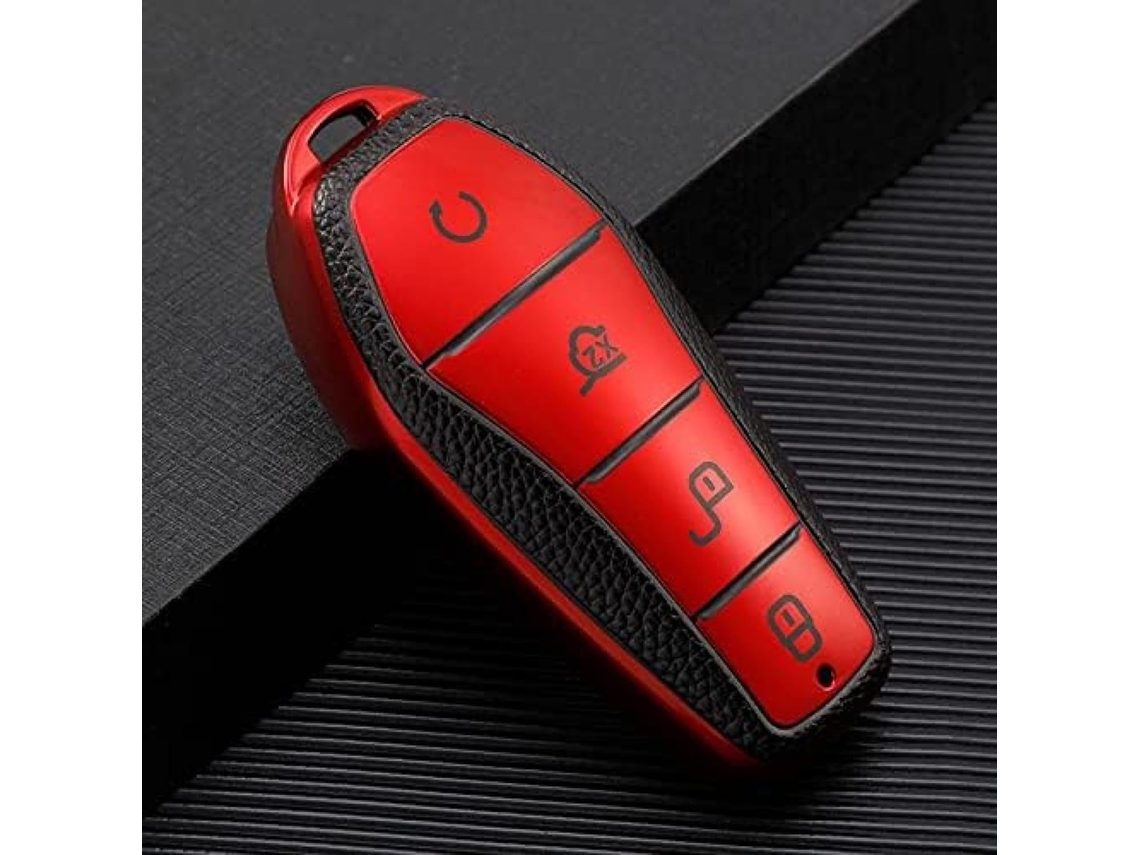 Capa Protetora De Tpu Para Chave Carro Byd Song Qin Han Ev Tang Dm 2018-2022 Acessórios Chaveiro