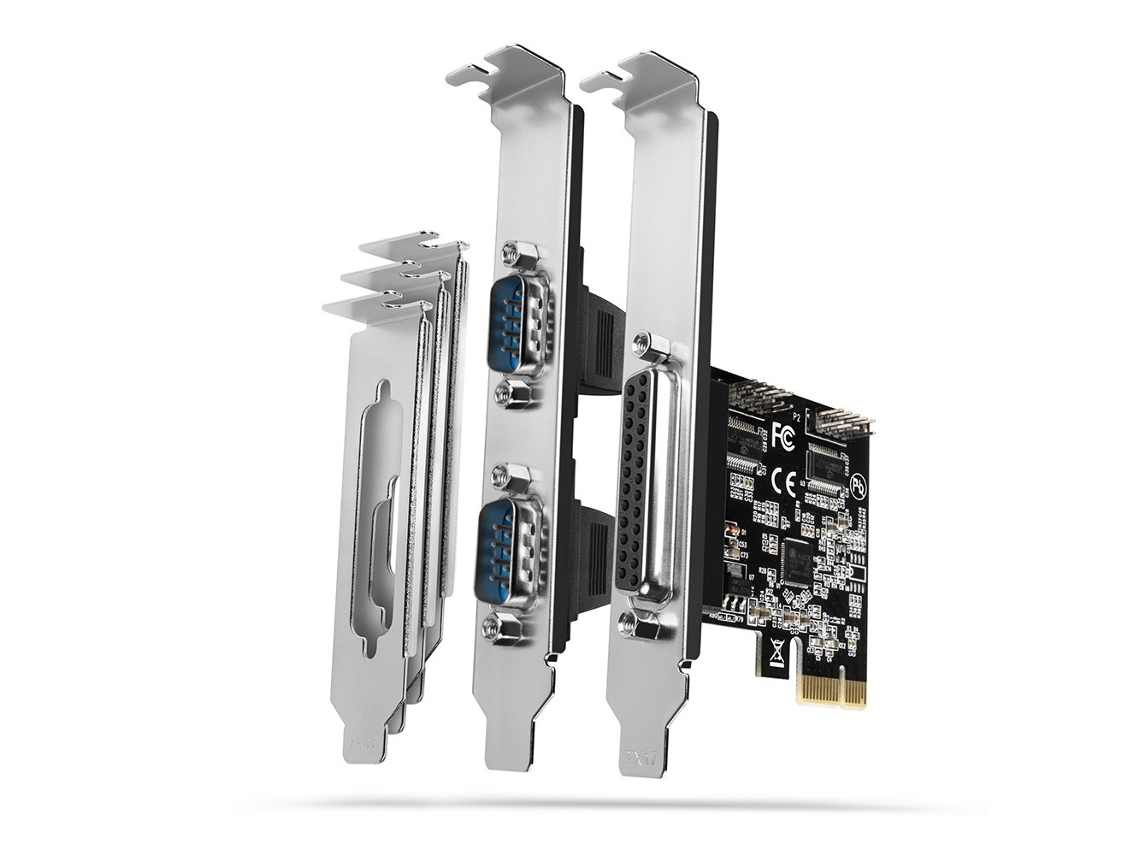 Adaptador Pcea Psn Pcie Com 1x Porta Paralela 2x Portas Série Axagon Ax99100