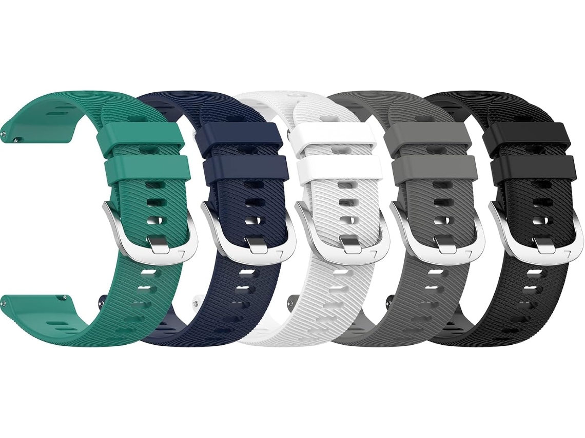 Conjunto De 5 Pulseiras 22 Mm Para Smartwatch Coros Pace 3/apex 2