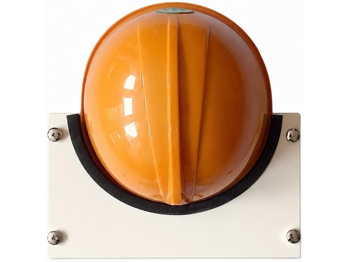 Suporte De Parede Para Capacetes Construção, Suporte De Aço Para Capacete A, 28x6x17cm