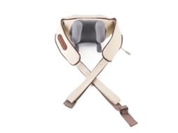 (marrom) Massageador Sem Fio De Acupressão Para Pescoço E Ombros, Relaxamento Muscular Do Pescoço E Massagem De Amassamento