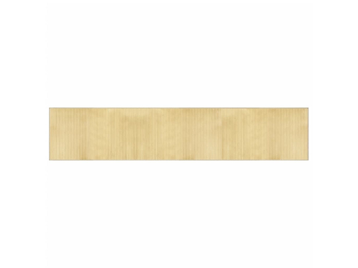Rug, Rugs Vidaxl Bege Bambu (60 X 300 Cm)