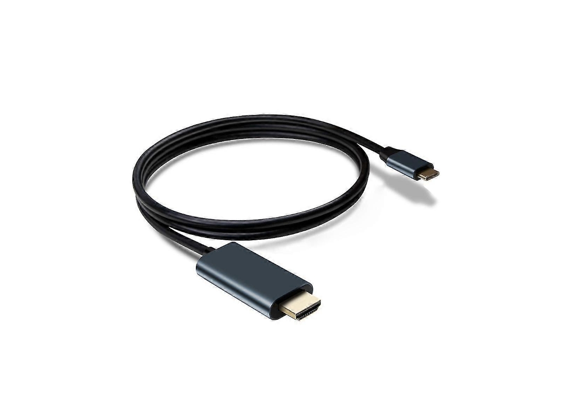 Adaptador De Cabo Usb C Para 4k 60hz, Compatível Com Celulares Android, Chromebooks, Etc. Hengjian