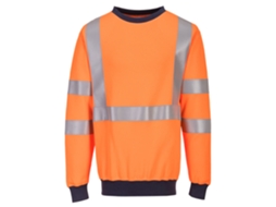 Moletom Fr Modaflame Hvo: Segurança E Conforto Laranja / S