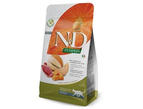 Cat Pumpkin Pato alimento para gatos FARMINA 300gr