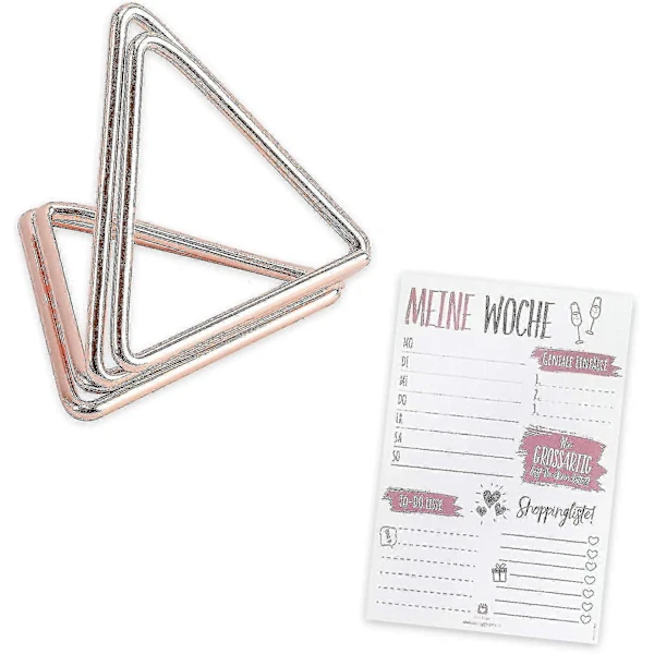 Porta, Cartões Triangular de 2,3 Cm, 20 Unidades, Dourado, para Lembrancinhas de Convidados B BRILVIBERA