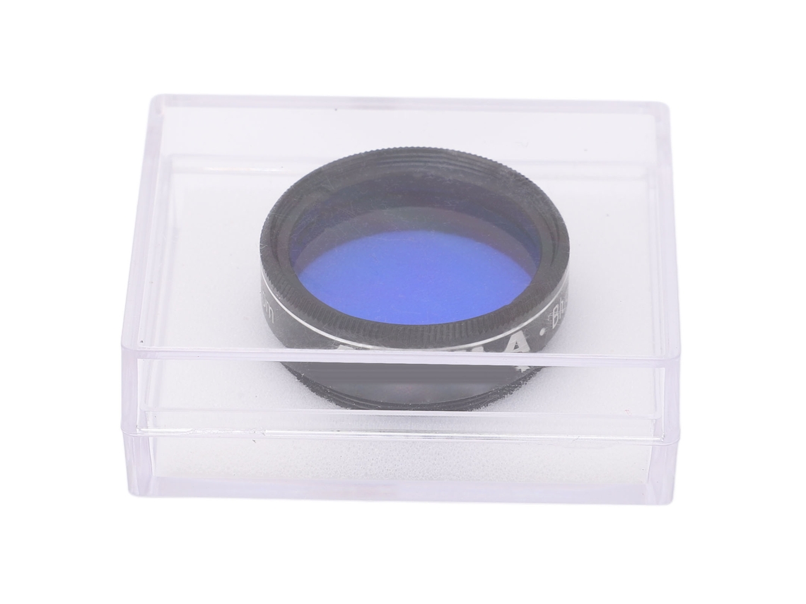 1.25 Inch Eyepiece Filter Blue 80a Improving Clarity Telescope Filter For Star Cluster Observation LAXISCREED