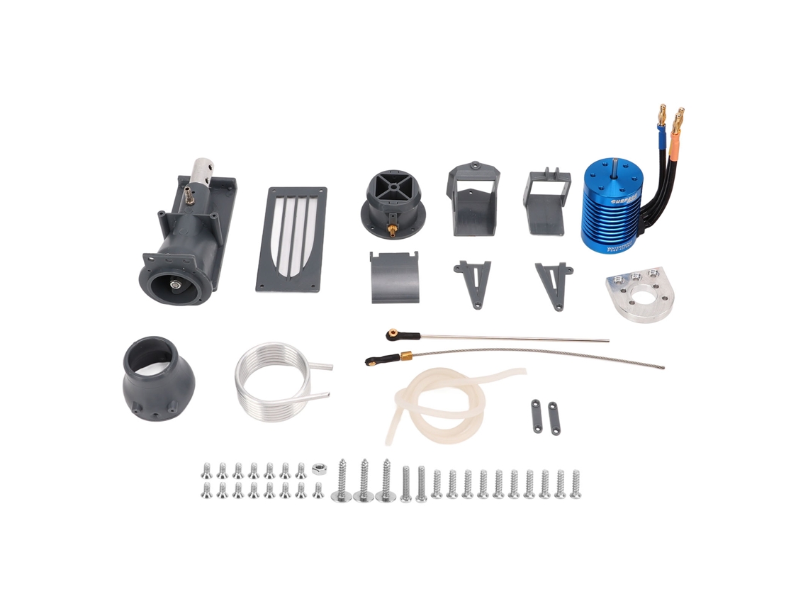 Hélice Propulsora De Barco Rc Com Motor Brushless 540 E Dissipador De Calor Para Remodelação De Barcos Modelo