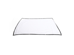 Tela De Projetor 100 Polegadas 16:9 Plegável Resistente A Rugas Buracos Precisos Hd Para Exterior
