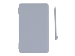 Walshlxq calculadora de Pizarra Manual Plegable Portátil com 12 Dígitos Display Científica Electrónica para Estudantes Presente Cinza