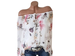 2026 blusa Floral de Tamanho Grande para Mulher com Cordões Casual Túnica Solta Camisetas Tamanho S 5xl