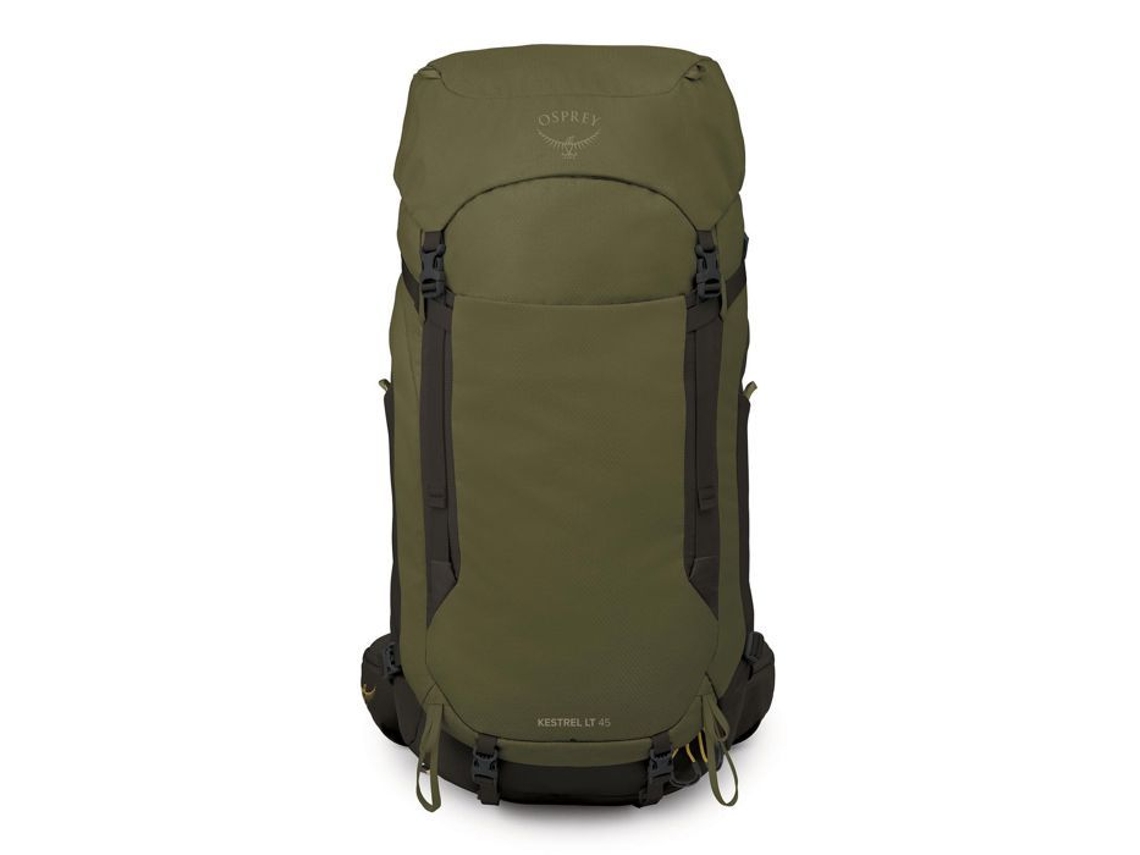 Mochila Osprey Verde-oliva E Marrom-escuro Para Homens, Mochila De Mochilão Kestrel Lt 45 Verde Musgo 343460
