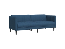 Sofa, Sofas Vidaxl Azul Tecido (n/a)