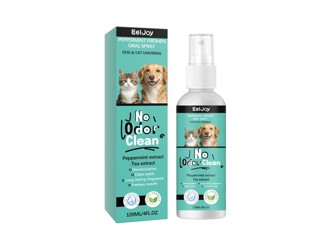 Spray Oral Eeljoy Mint Fresh Cães Gatos