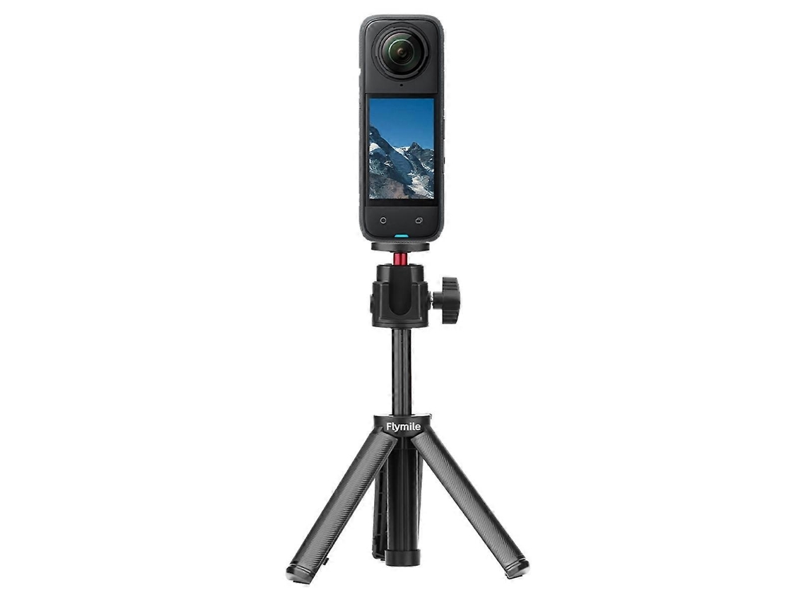 Lurelia Bastão De Selfie Até 30,8 Cm, Rotação 360°, Para Telemóvel, Preto