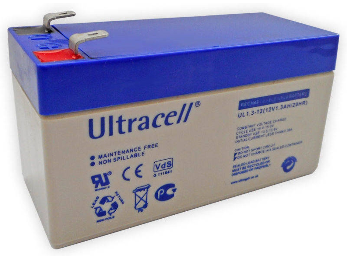 Bateria ULTRACELL Chumbo 12V 1.3Ah