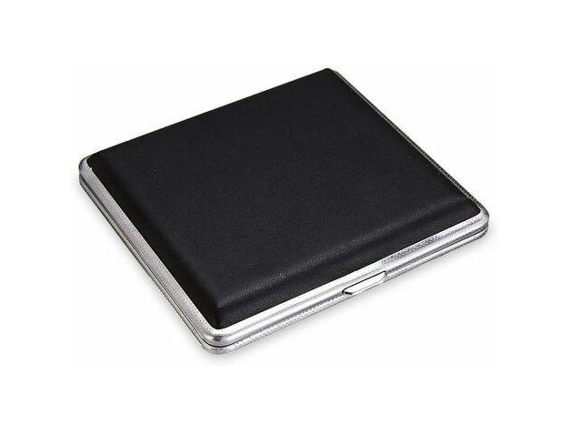 Elegante caixa de cigarro de couro, design à prova de esmagamento garante proteção para seus cigarros e acessórios em movimento EIOORORRIY