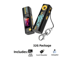 Câmera Digital Czhhmart Mini 2k, Lente Rotativa 270°, Acompanhada De Cartão De Memória 32gbpreto