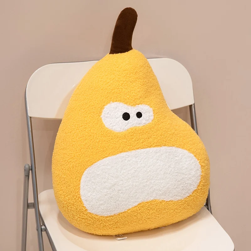 Almofada/travesseiro Adulto em Formato de Pera para Apoio da Coluna. MDUG (amarelo, 50 Cm de Altura)