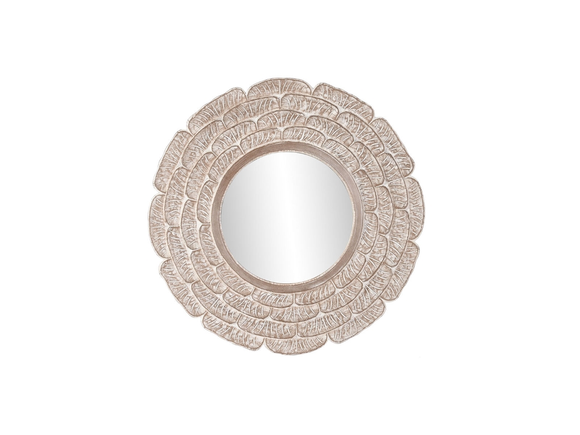 Espelho de Parede DKD HOME DECOR 51556 (Branco - 1.50x90x90cm)