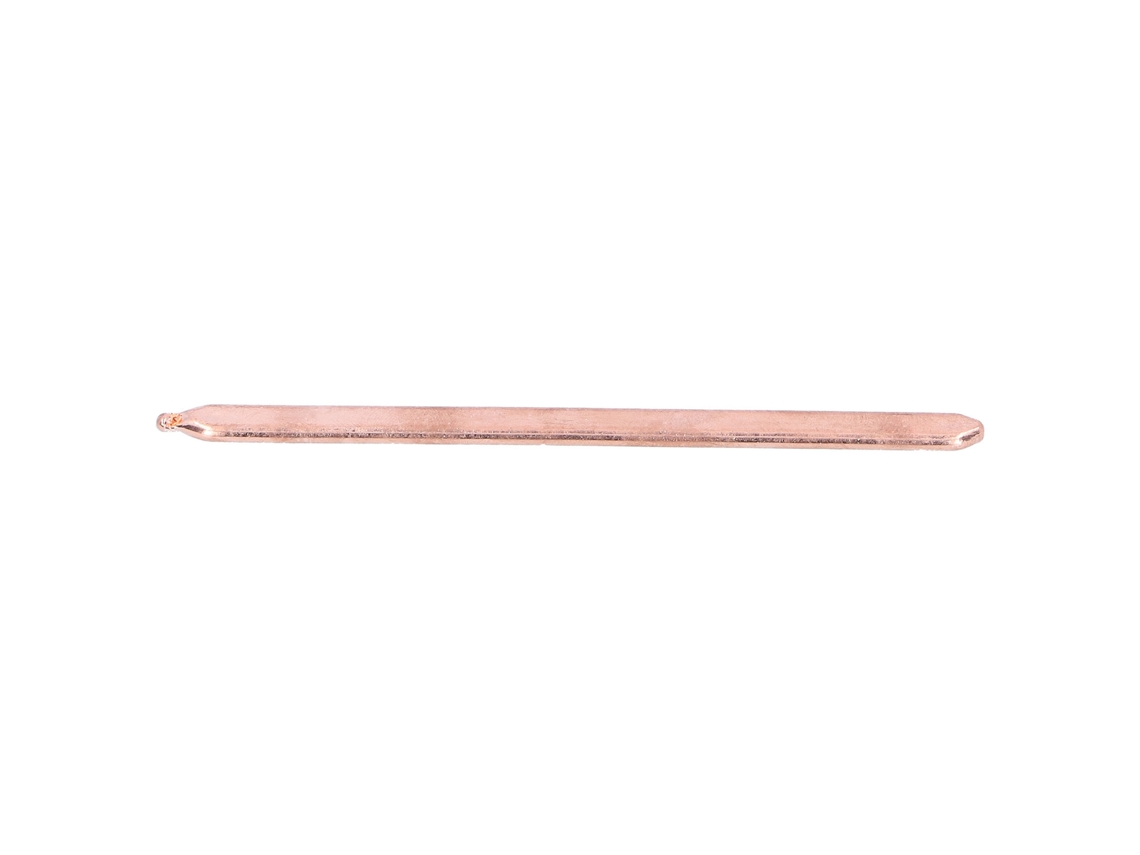 Tubo de Latão Condutor Térmico Flat Heat Pipe para Notebook Cpu 130mm