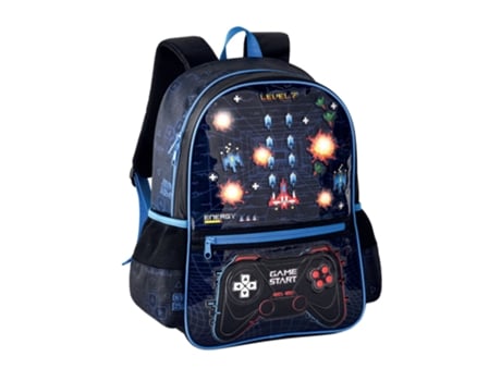 Mochila Clio Video Game 2025 40x30x13cm Vd24674j