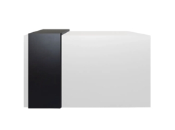 Balcão de Receção Atena OFILIKE (Cinza grafite - 180 cm)