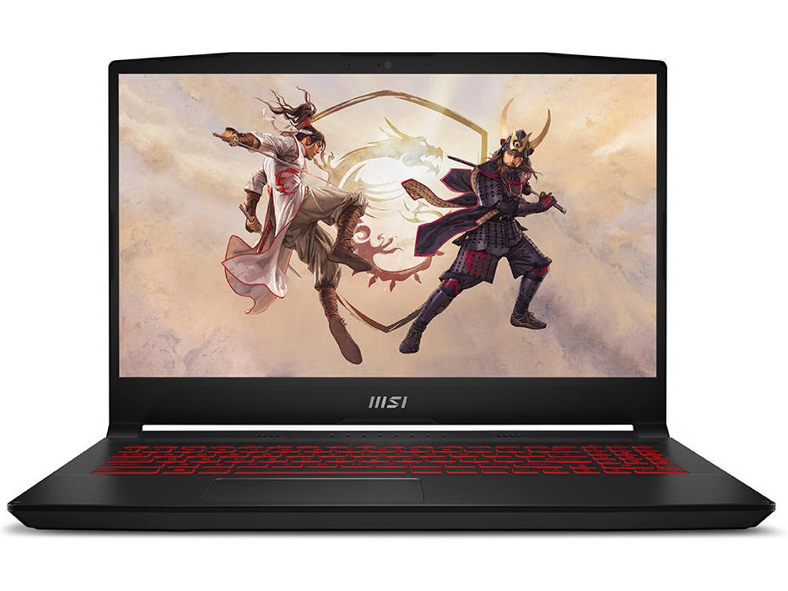 Portátil Gaming MSI Katana GF66 12UC (15.6'' - Intel Core i7-12700H - RAM: 16 GB - 512 GB SSD - NVIDIA GeForce RTX 3050)