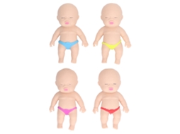 Mali 4pcs Brinquedo de Alivio de Estresse Tpr Macio Boneca Baby Areia Espacial Esticar