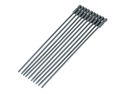 10pcs Bits Chave De Fenda Cruzada Ph1 Aço S2 1/4 Polegada Hexagonal 200mm