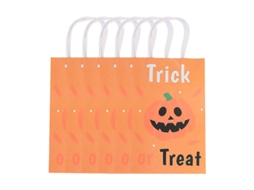 6 Unidades De Saco De Papel De Halloween Para Decorações De Halloween Allinless