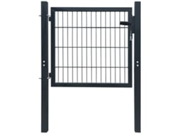 Portã£o De Cerca 105x150 Cm Aã§o Antracite DKD HOME DECOR