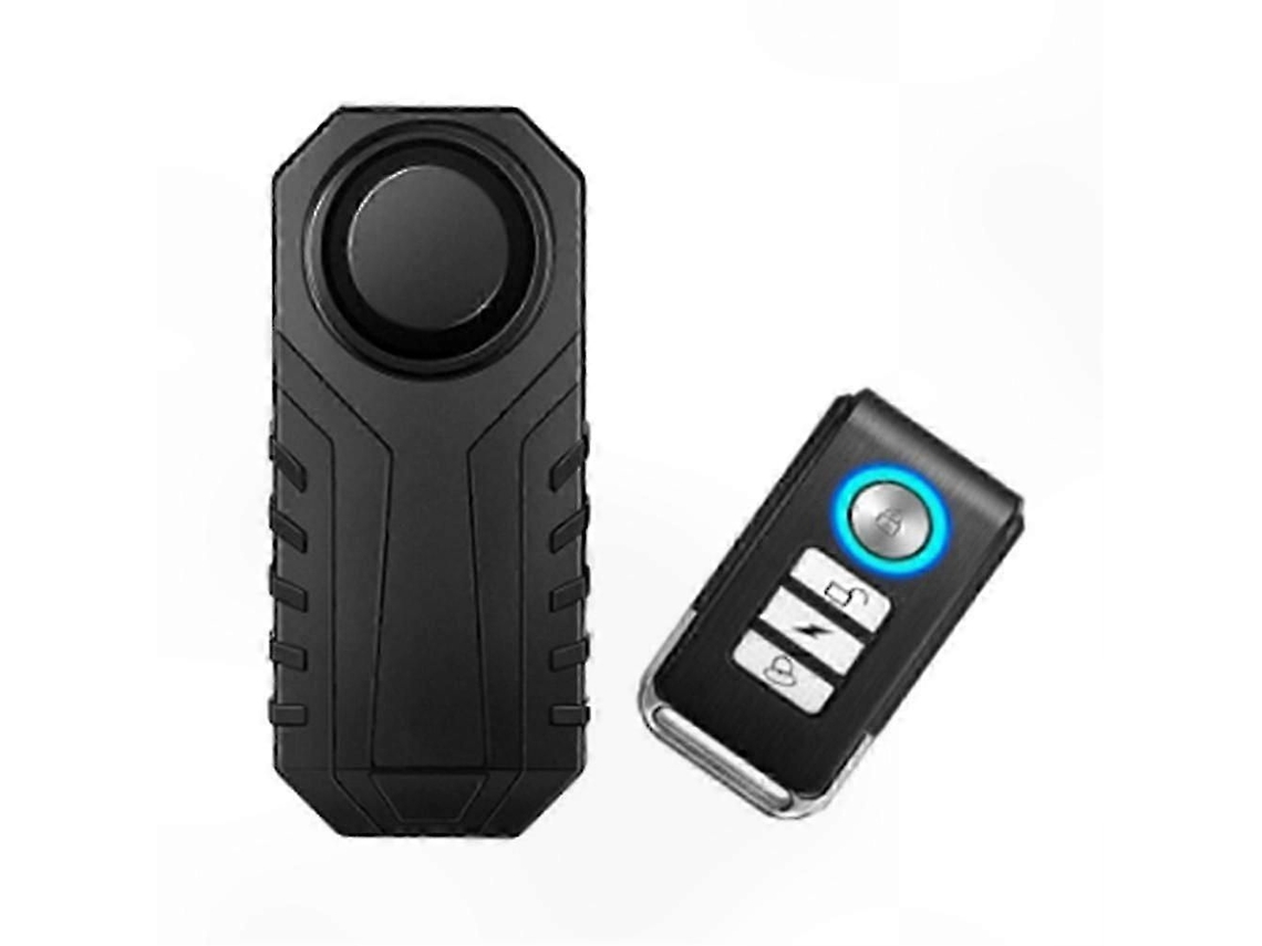 Sistema De Alerta Vibratório À Prova D'água Com Carregamento Usb Para Bicicletas E Motocicletas, Com Controle Remoto E Sensor Antifurto.