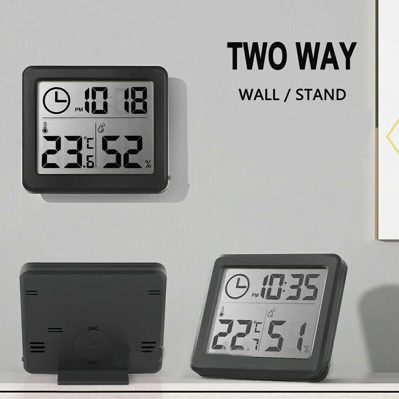 Termômetro Digital Higrômetro Temperatura Ambiente Higrômetro Interno Lcd SUNNY SPACES