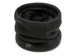 Omni-bufanda Loop Cálida De Doble Capa Con Forro De Plush Elástico Grueso Tejido Invierno Para Hombre Y Mujer