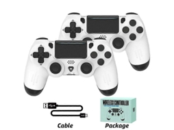 Controle Sem Fio Data Frog Para Ps4 Com Alto Falante Vibratório E Conector Estéreo Para Fone De Ouvido, Joystick Para Pc/ps4 Slim/pro Ly Ebike