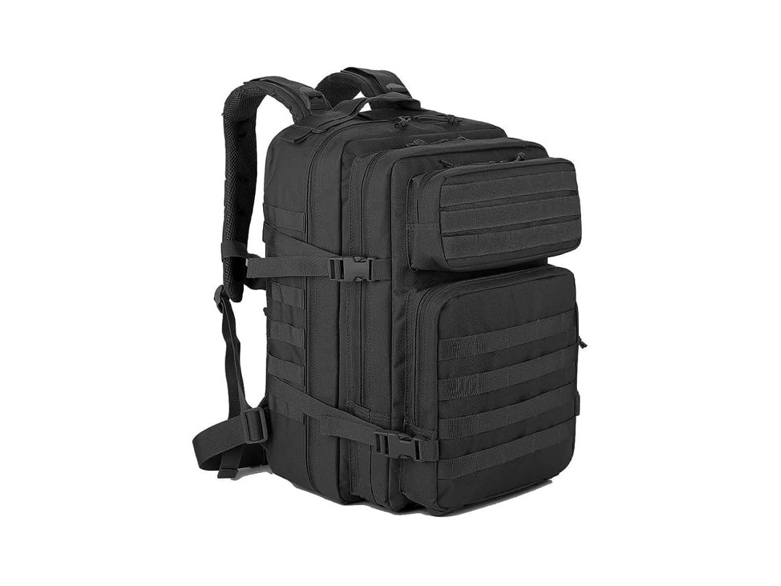 Mochila Tatica Militar 45L Bagagem de Mao para Cabine Crossfit Dobravel Impermeavel Mochila de Caminhada na cor Preto CHRUI Worten.pt