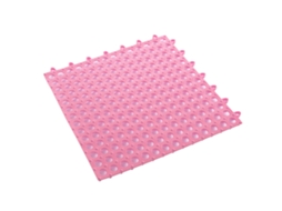 Tapete Antiderrapante para Banheiro com Buracos de Drenagem Diy Mat de Chuveiro Ajustável