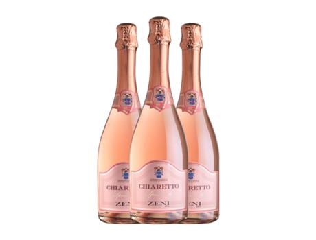 Espumante rosé ZENI Chiaretto Spumante Brut Venezia (0.75 L - 3 Unidades)