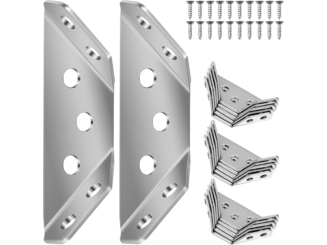 Cantoneira Triangular Em Aço Inoxidável Para Móveis