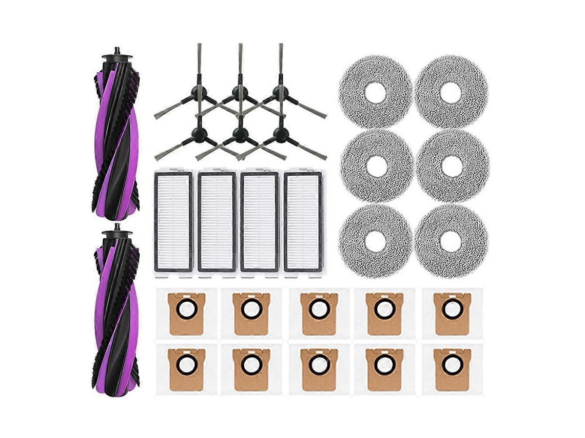For P20 Pro / T5 Pro Robot Vacuum Cleaner Accessories Main Side Brush Hepa Filter Mop Cloth Dust Ba