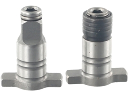 Conjunto De 2 Eixo Para Chave Fenda Elétrica 18v, 1/4" 1/2" Sem Fio, Troca Rápida Com Estojo
