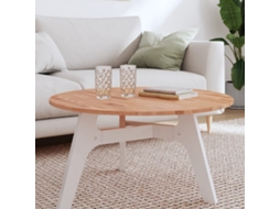 Vidaxl Tampo De Mesa Redondo Ø80x1,5 Cm Madeira De Faia Maciça