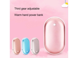 Marca portátil aquecedor de mão dragons trésors bateria 4000mah recarregável por usb duplo uso bateria externa champanhe ouro AUTREMENT