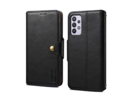 Capa De Celular Denior Em Couro Texturizado Estilo Carteira Para Samsung Galaxy A32 5g