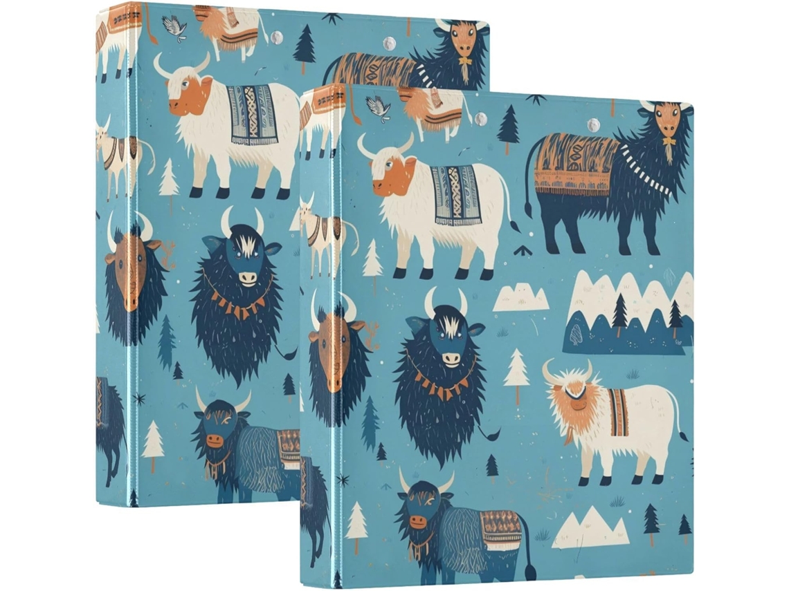 Massa redonda de 1 2 Polegadas com capa Bag, Blue Cattle Of The Bohemian Tribe, Pacote com 1 2 unidades