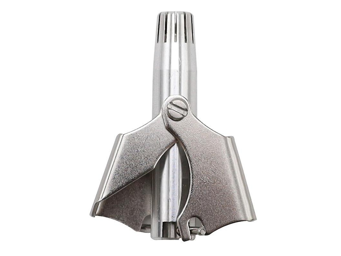 Aparador Manual De Pelos Do Nariz Em Aço Inoxidável E Ferramenta Portátil Para Limpeza De Orelhas Com Escova Bônus Aquaforge