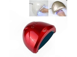 Lâmpada Uv Para Unhas De 48w Com Plugue Americano, Acabamento Branco.